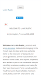 Mobile Screenshot of lavierustic.com